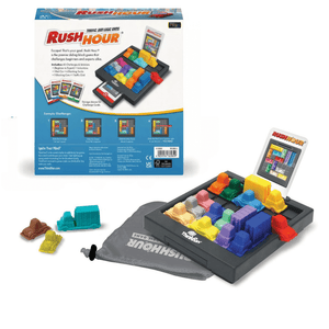 Rush Hour box and Game by Thinkfun on white background