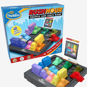 Rush Hour Game by Thinkfun on white background