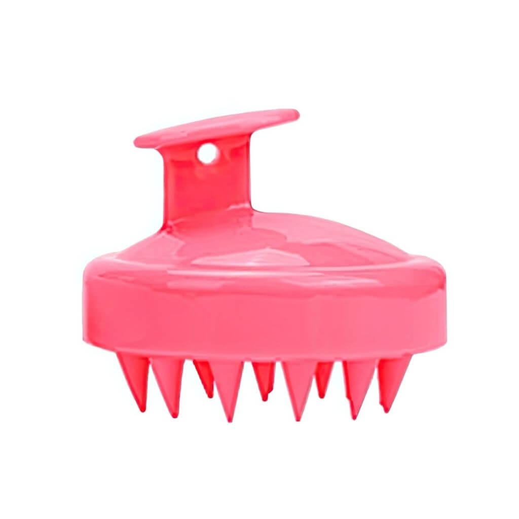 Scalp massager brush coral