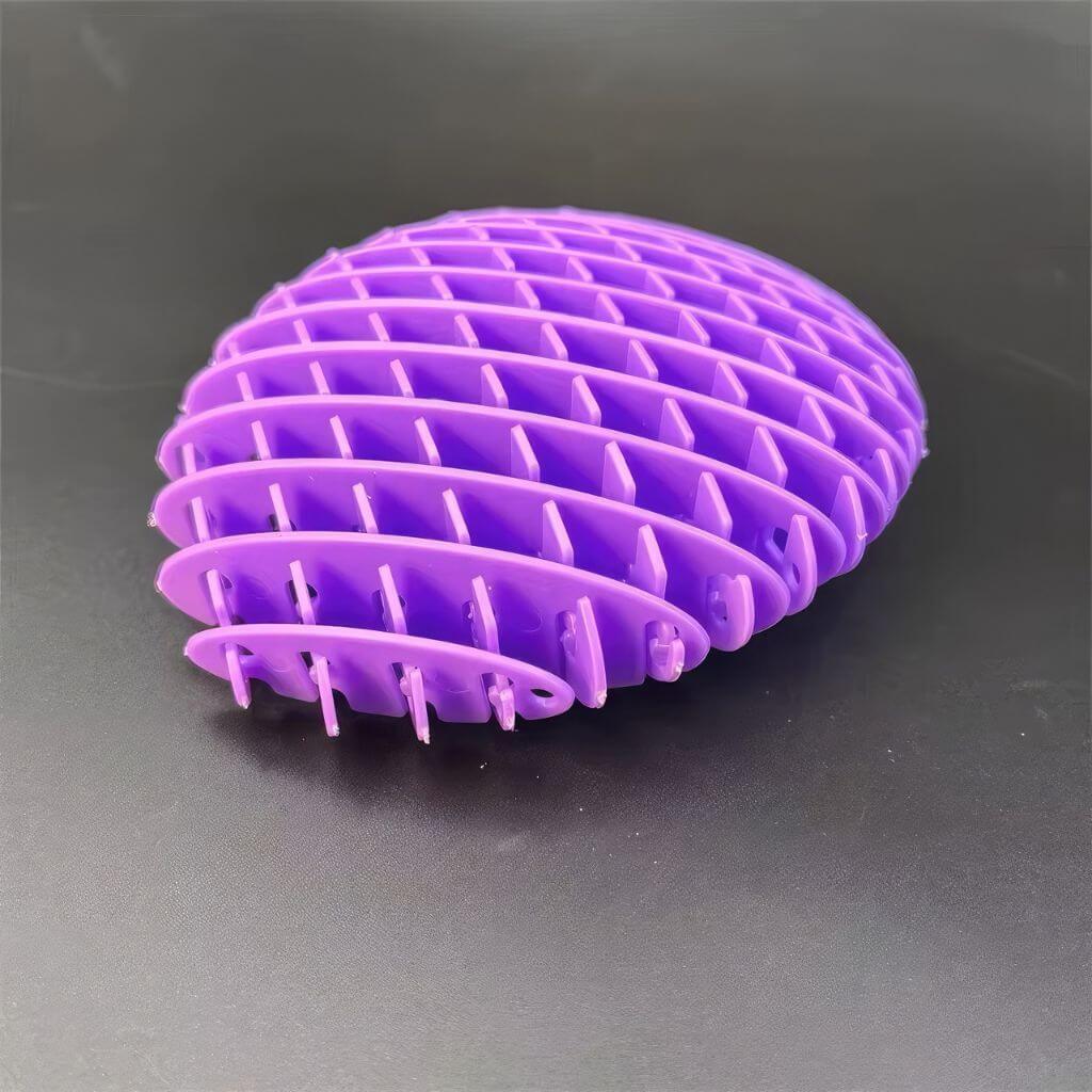 Sensory fidget worm purple