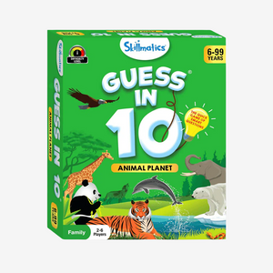 Skillmatics | Guess in 10 - Animal Kingdom Card Game