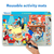 Skillmatics Search and Find Reusable Activity Mat at the restaurant