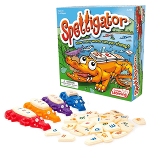 Spelligator board game by Junior Learning on white background
