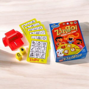 Thinkfun Zingo game wooden  table