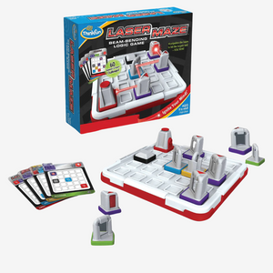 Thinkfun Laser Maze logic game box and contents