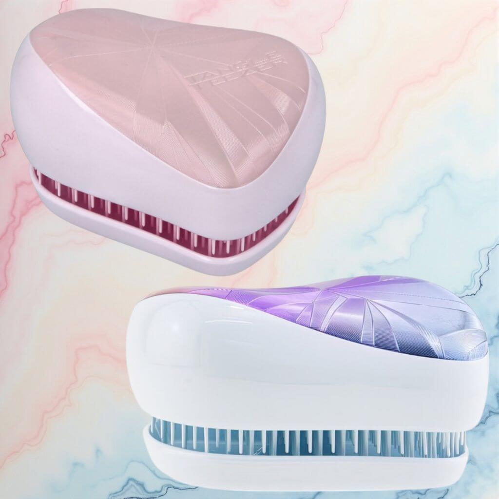 Two travel hair brushes Tangle Teezer Compact Styler