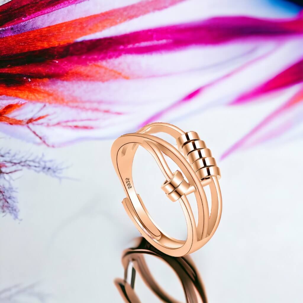 Artemis Worry Ring 925 Silver Adjustable