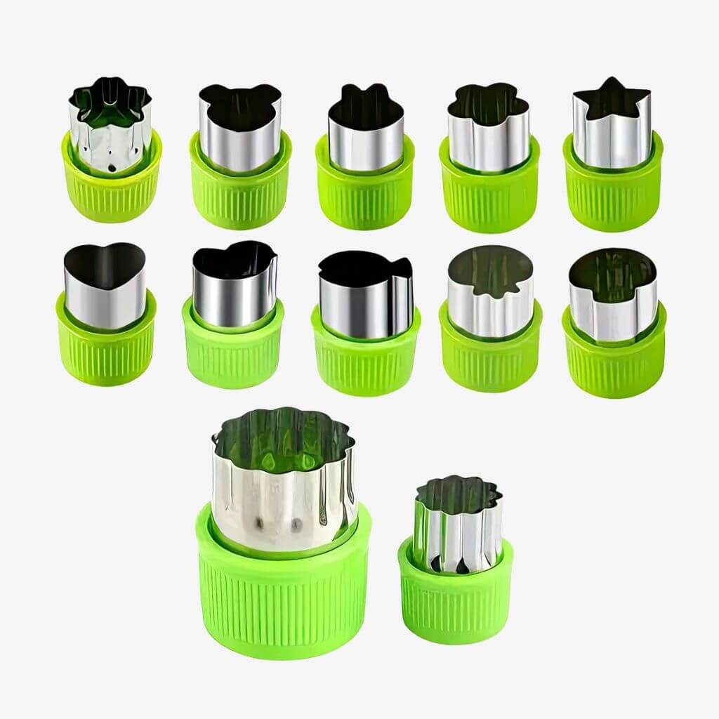 Veggie cutters 12-piece set
