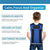 Weighted compression vest kids ADHD  info graphic