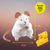 White mouse puppet from Folkmanis info graphic