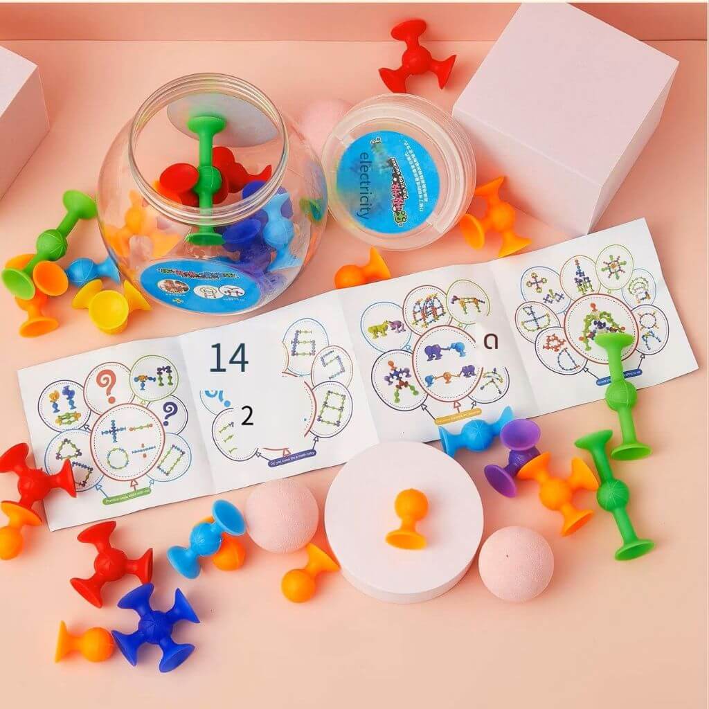 Window suction toys with instructions