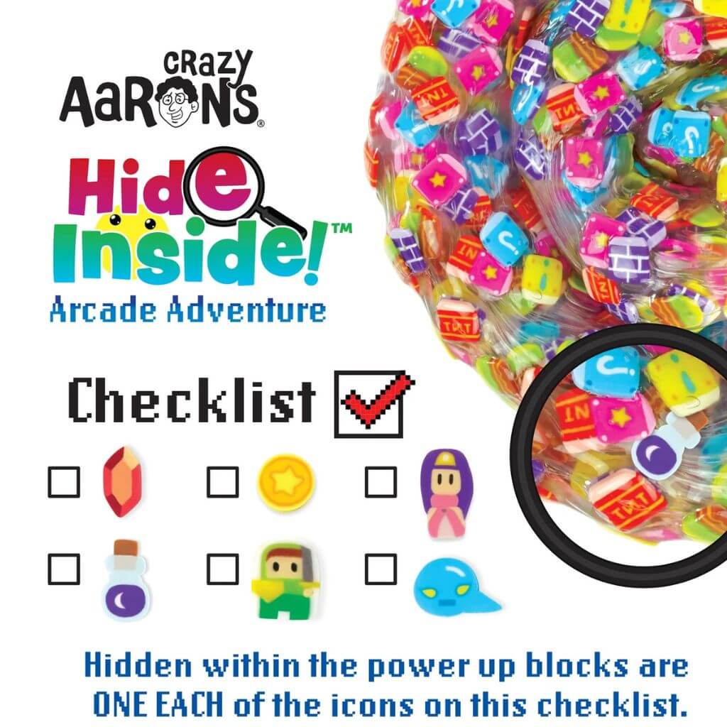 Buy Arcade Adventure Hide Inside Thinking Putty by Crazy Aaron&#39;s