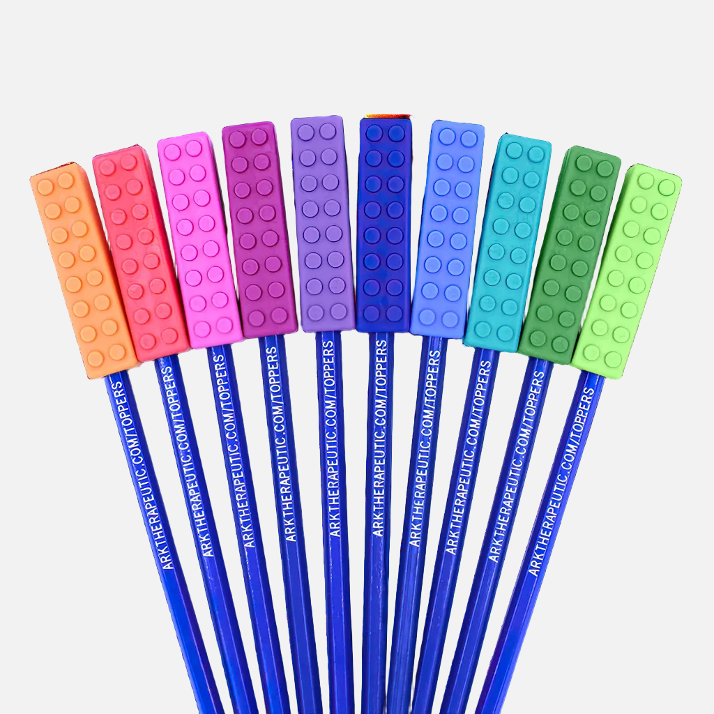 ark brick stick chewable pencil toppers