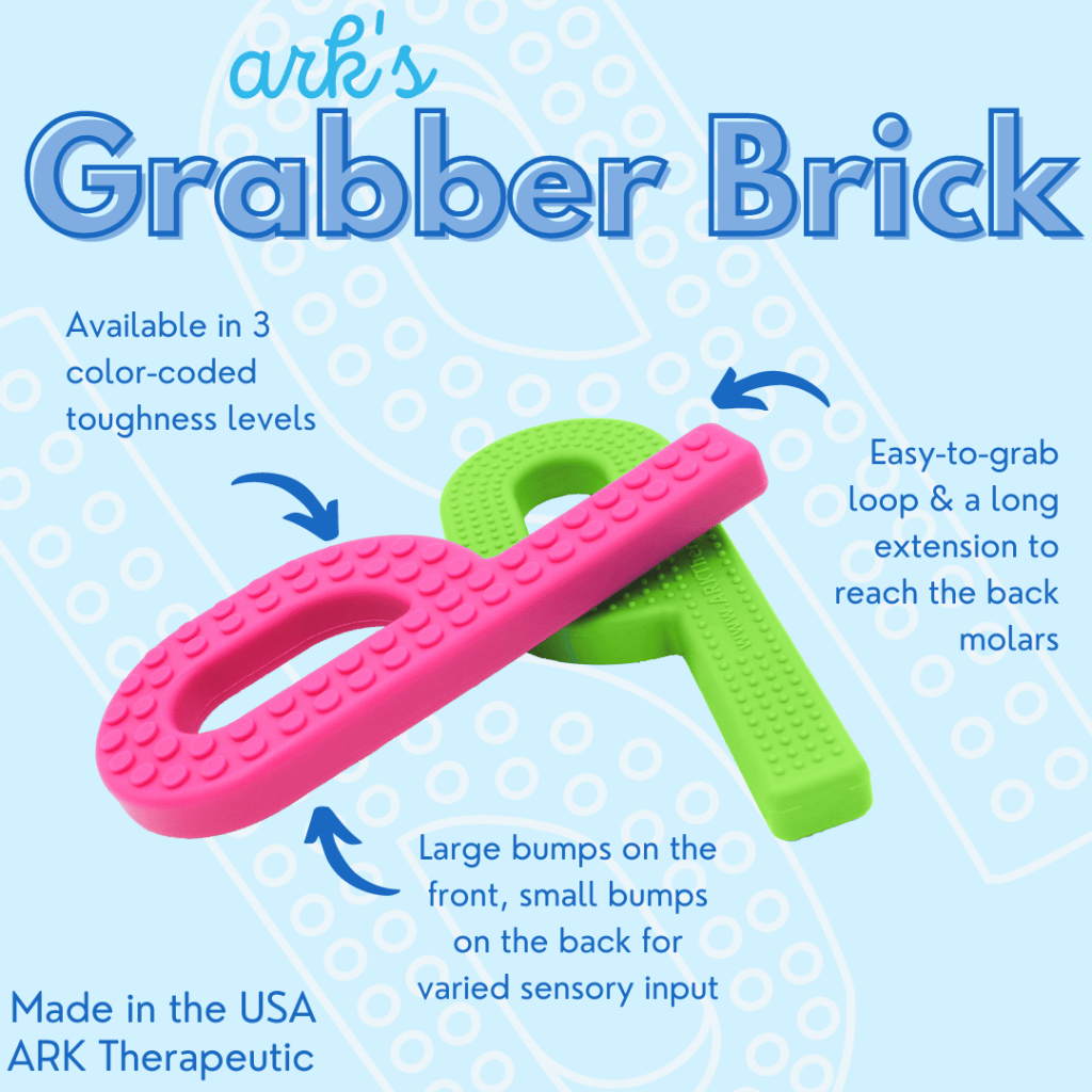 Ark Grabber Brick Chewy P info graphic