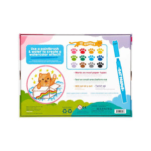 Cat Parade Twist Up Gel Crayons 12 pack Ooly