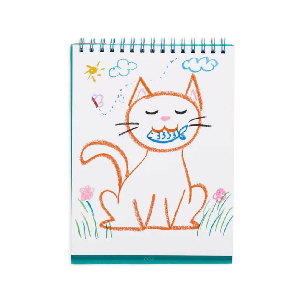 Cat Parade Twist Up Gel Crayons 12 pack Ooly