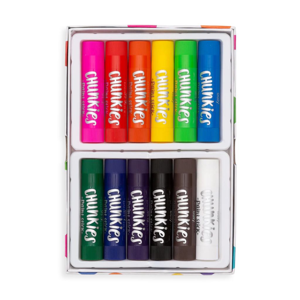 Chunkies Paint Sticks 12 pack Ooly