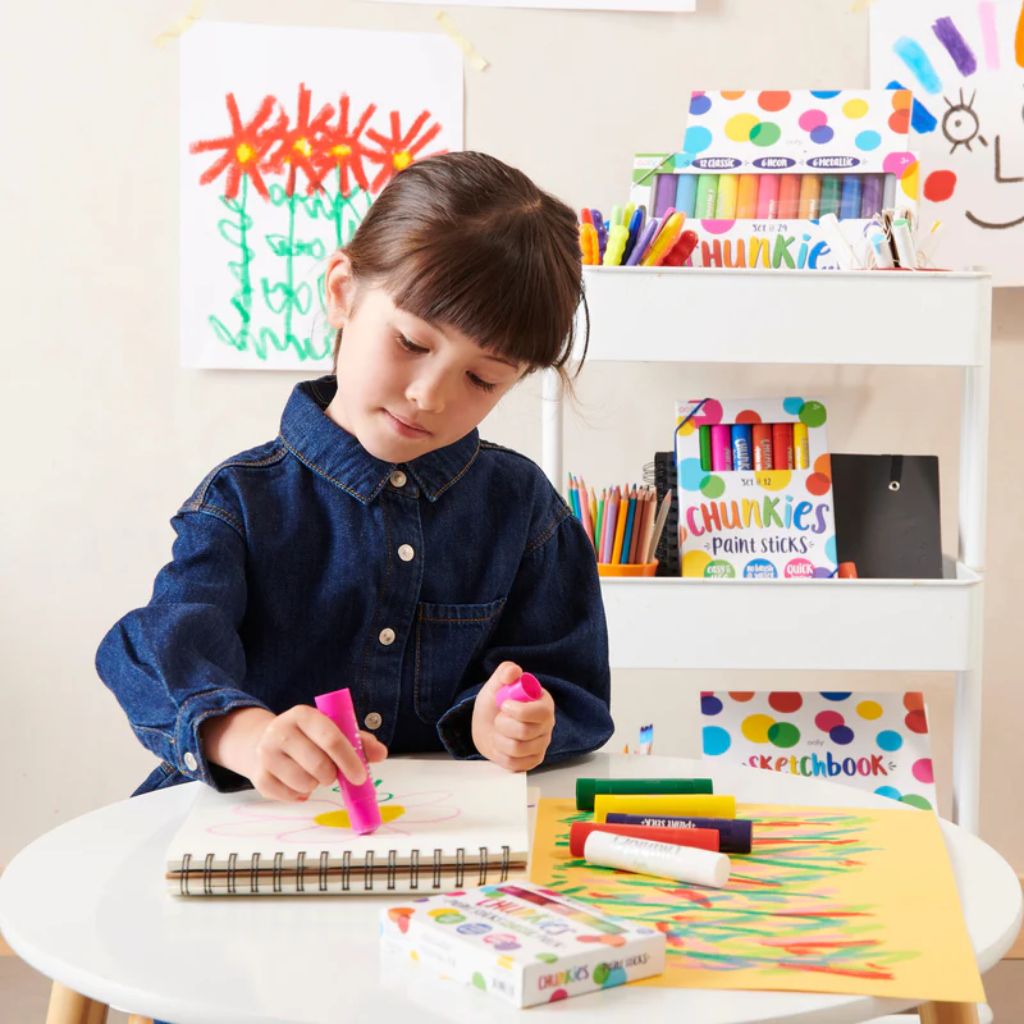 Chunkies Paint Sticks 12 pack Ooly