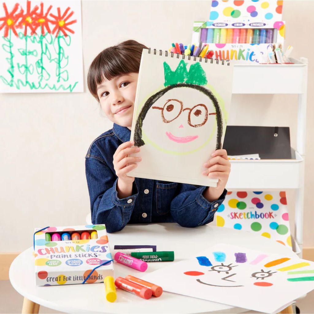 Chunkies Paint Sticks 12 pack Ooly