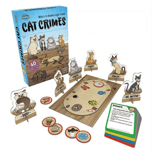 Complete set Think Fun Cat Crimes