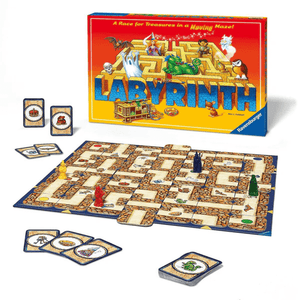 Complete set inside The Amazing Labyrinth Board Game