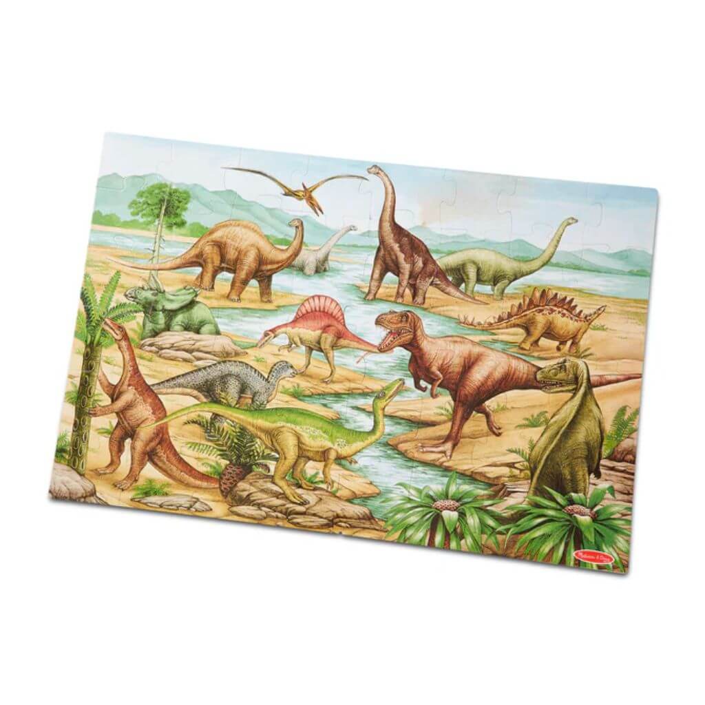 Dinosaurs Floor Puzzle 48 Pieces Melissa Doug