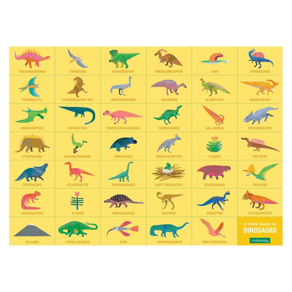 Dinosaurs Search Find Puzzle 64 Pieces Mudpuppy