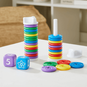 Early counting skills with ThinkFun My First Math Dice