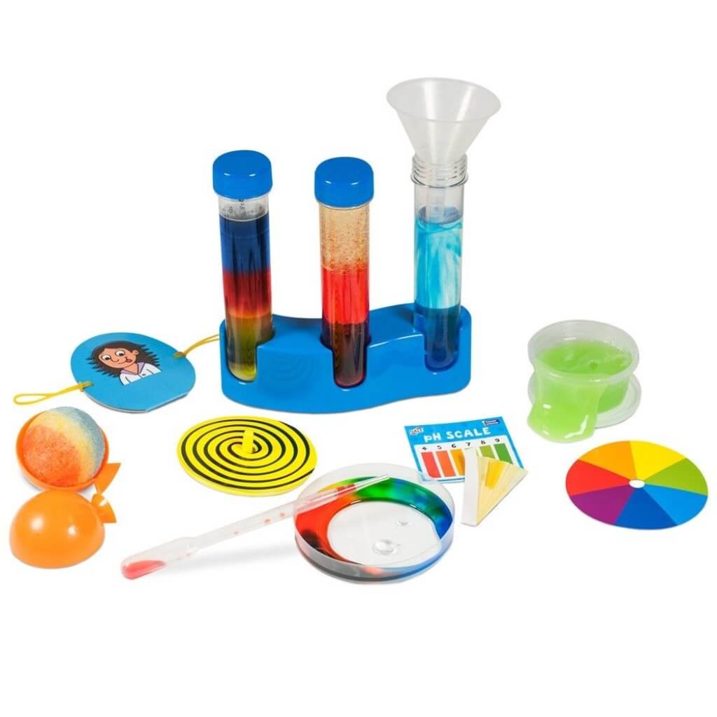 Experiment kit inside Galt Science Lab