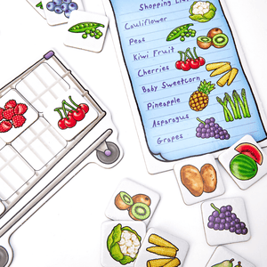 Learn to shop with Shopping List Game Extras Fruit Veg