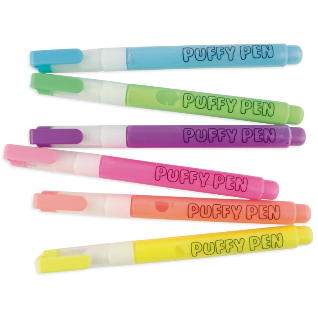 Magic Puffy Pens 6 pack Ooly