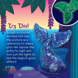 Buy Mermaid Tales Glowing Thinking Putty by Crazy Aarons