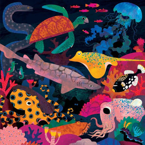 Ocean Illuminated Glow in the Dark Puzzle 500 Pieces Mudpuppy