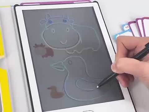 LCD writing tablets with 40 Cards