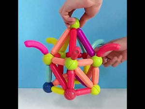 Video of Magnetic Balls and Rods Set