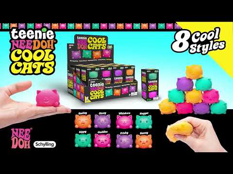 Video of Cool Cats Teenie NeeDoh by Schylling 