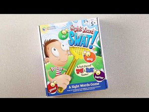 Video of how to play Learning Resources Sight Words Swat! Board Game 