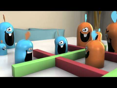 Video on how to play Gobblet Gobblers board game by Blue Orange