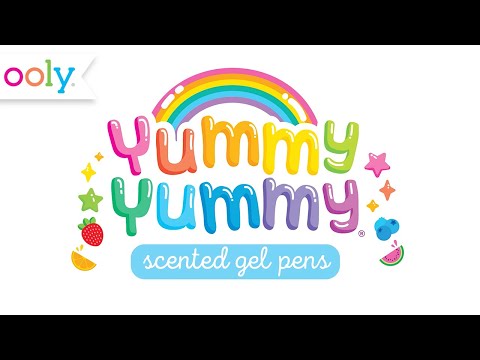 Yummy Yummy Scented Glitter Gel Pens 12 pack - Ooly