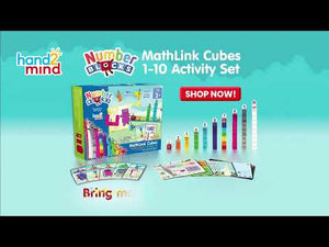 Mathlink® Cubes Numberblocks 1-10 Activity Set with 100 Blocks presentation video