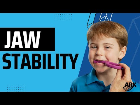 Video showing Jaw Stability Oral Motor Exercise with ARK's Grabber