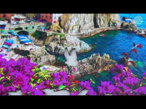 Italian Riviera Wooden Puzzle
