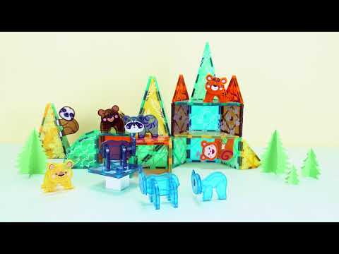 Video of Magnetic Tiles with Animals