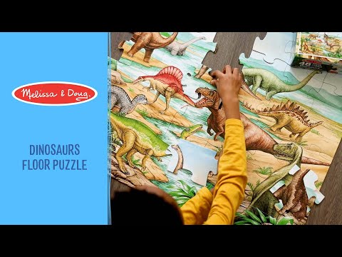 Dinosaurs Floor Puzzle 48 Pieces - Melissa & Doug