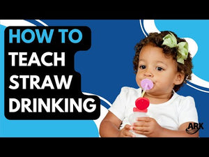 Video showing how to Teach Straw Drinking with ARK's Bear Bottle Kit