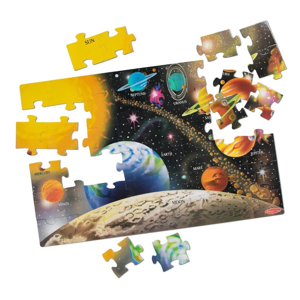 Solar System Floor Puzzle 48 Pieces Melissa Doug