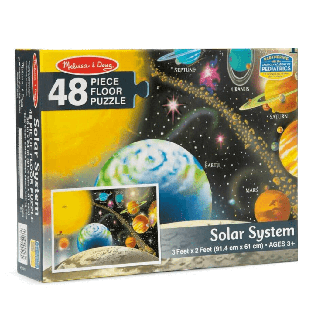 Solar System Floor Puzzle 48 Pieces Melissa Doug