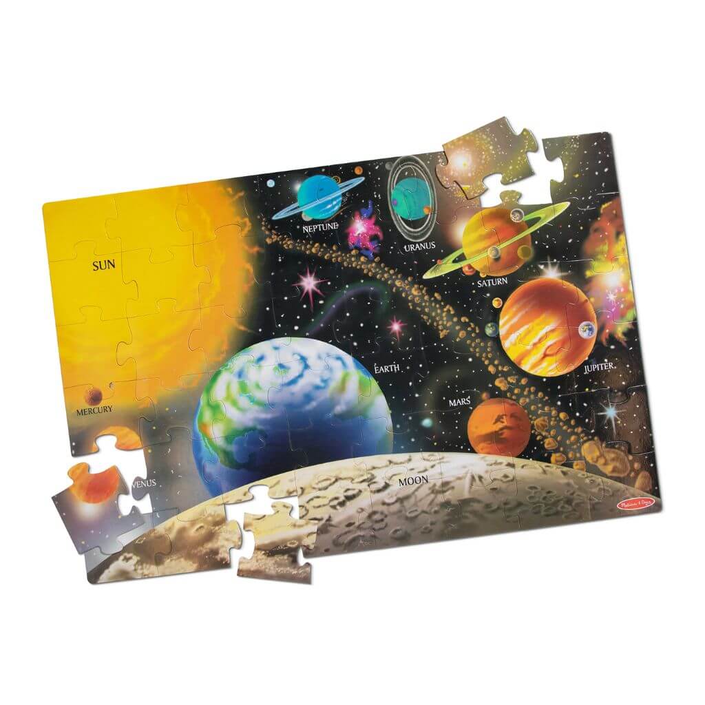 Solar System Floor Puzzle 48 Pieces Melissa Doug