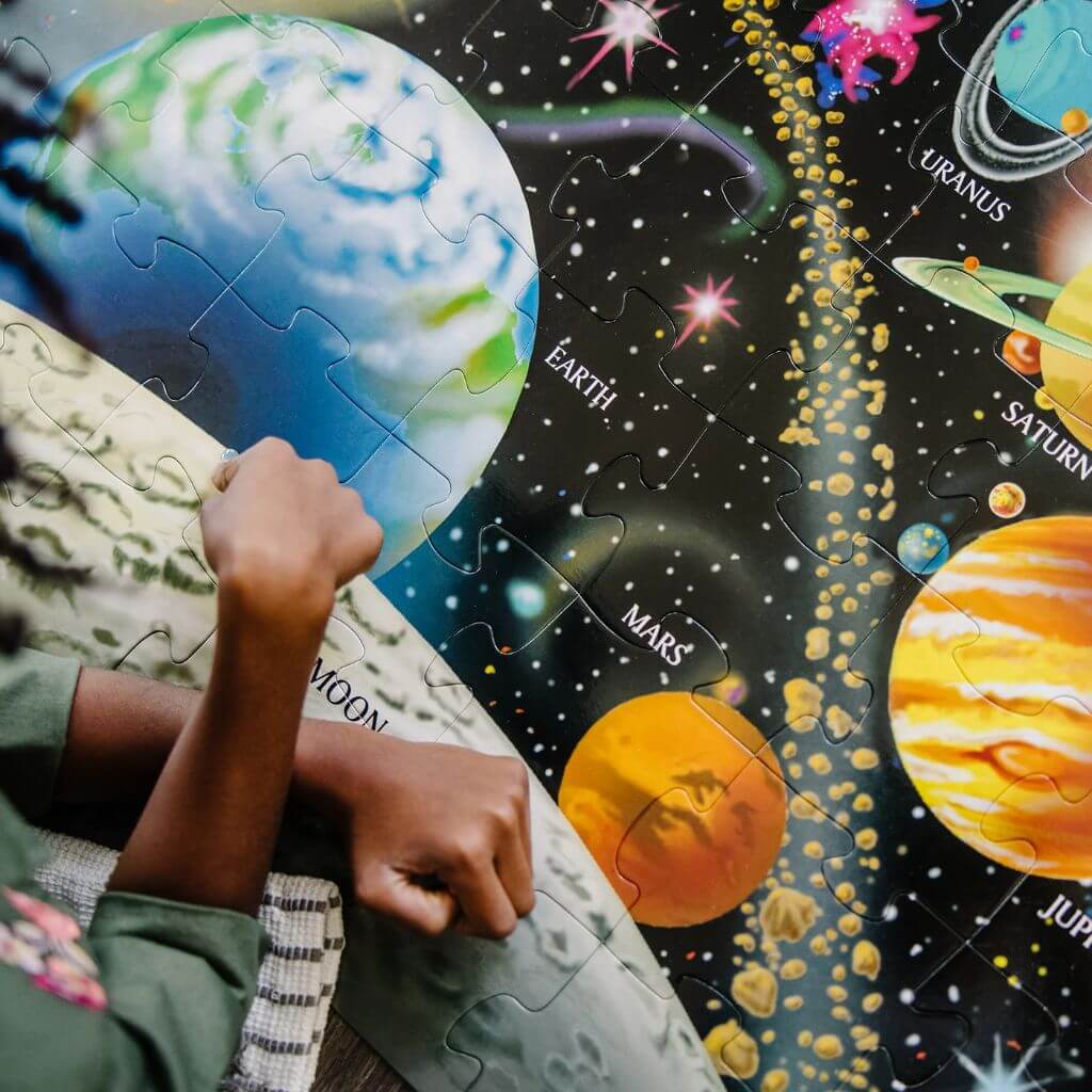 Solar System Floor Puzzle 48 Pieces Melissa Doug