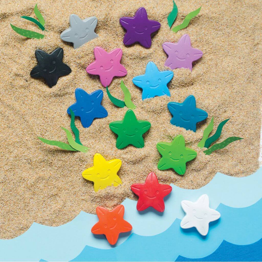 Stars of the Sea Crayons 16 pack Ooly